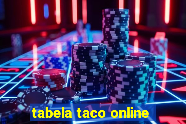 tabela taco online